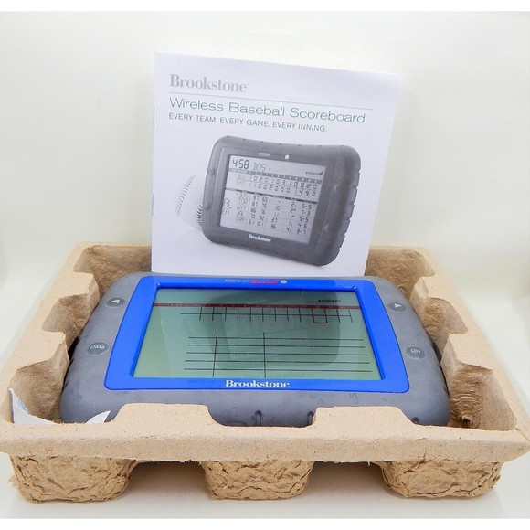 Brookstone Wireless Baseball Scoreboard Sportscraft Ambient Portable Scoreboard - Picture 9 of 9